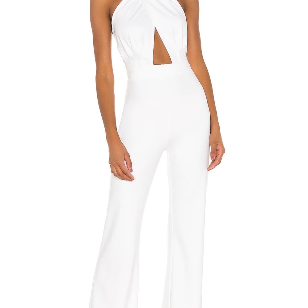 Amanda Uprichard White Jumpsuit